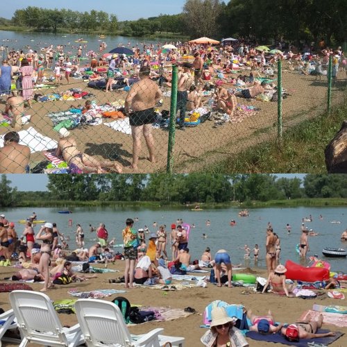 В Омске жители массово «атаковали» загородный платный пляж