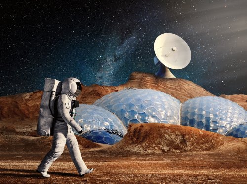 Американцы планируют построить АЭС на Луне и Марсе для колонистов